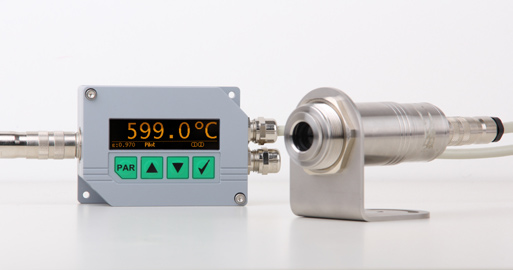 DCU400數顯控制器連接德國DIAS紅外測溫儀